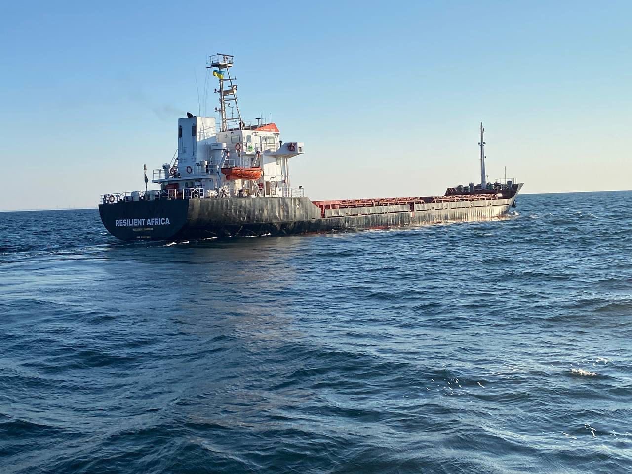 Export through temporary corridor: ship with grain leaves Chornomorsk port