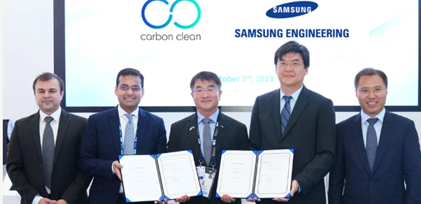 Carbon Clean, Samsung Engineering in alliance on onboard carbon capture solutions