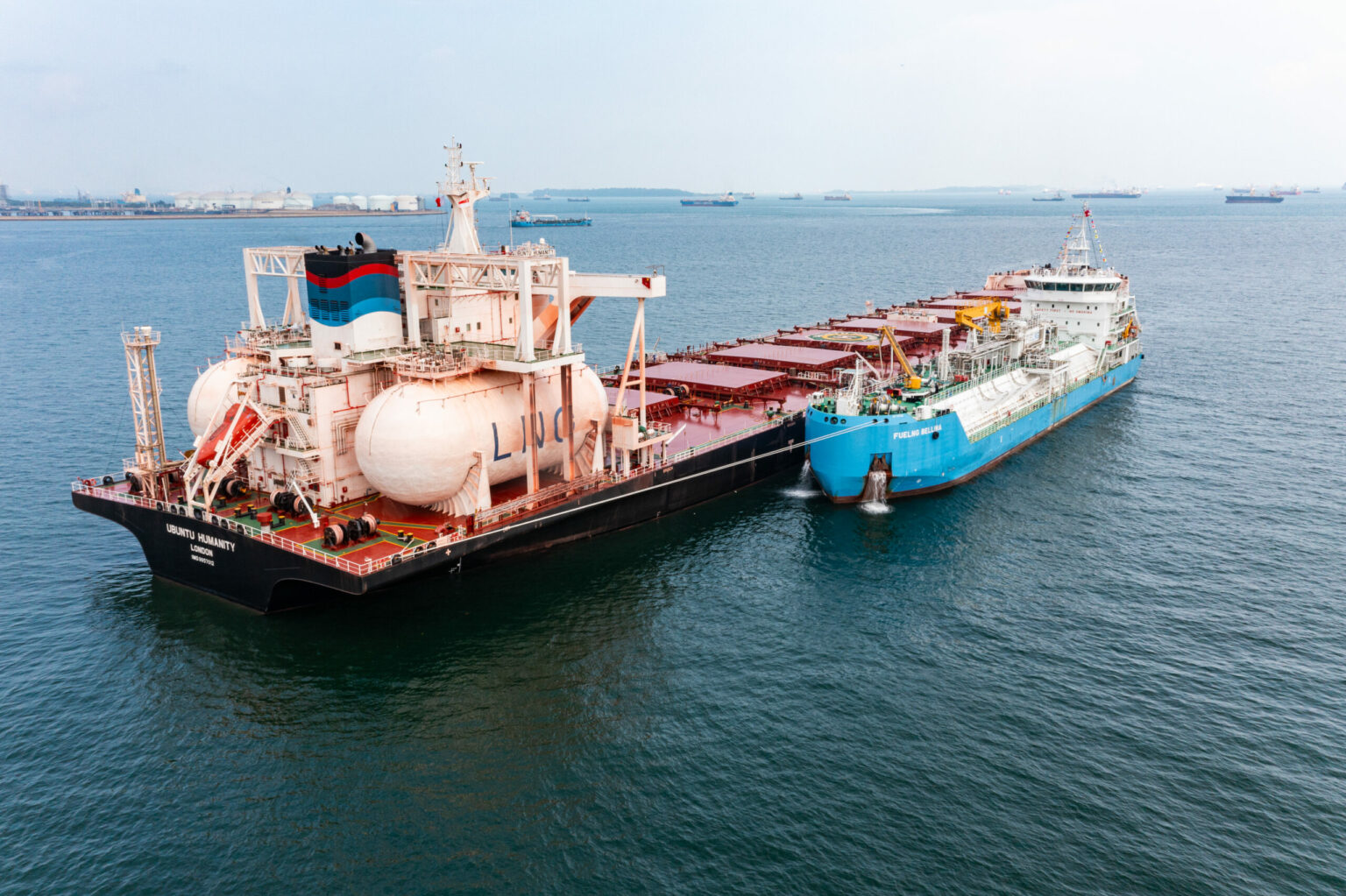 FueLNG Wraps Ups 100th Ship-to-Ship LNG Bunkering Operation | Bunker ...