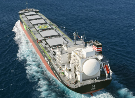 NYK’s LNG-fuelled Panamax Receives first shore-to-ship bunkering in Japan