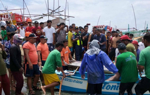 Philippine fishers killed when fishing vessel was rammed by tanker