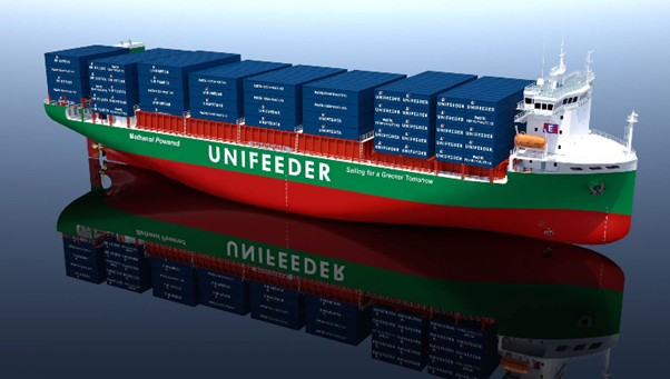 Unifeeder Invests in four methanol-powered container feeder ships