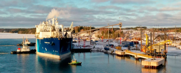 Finland Receives LNG Cargo amid ‘challenging situation’