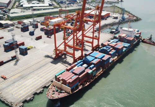 ICTSI South Pacific terminals handle largest international vessel to call PNG