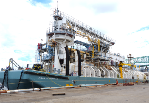 LNG barge Clean Jacksonville