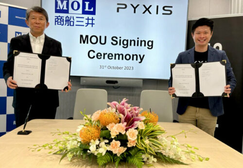 MOL and Pyxis collaborate to expand market of electric vessels