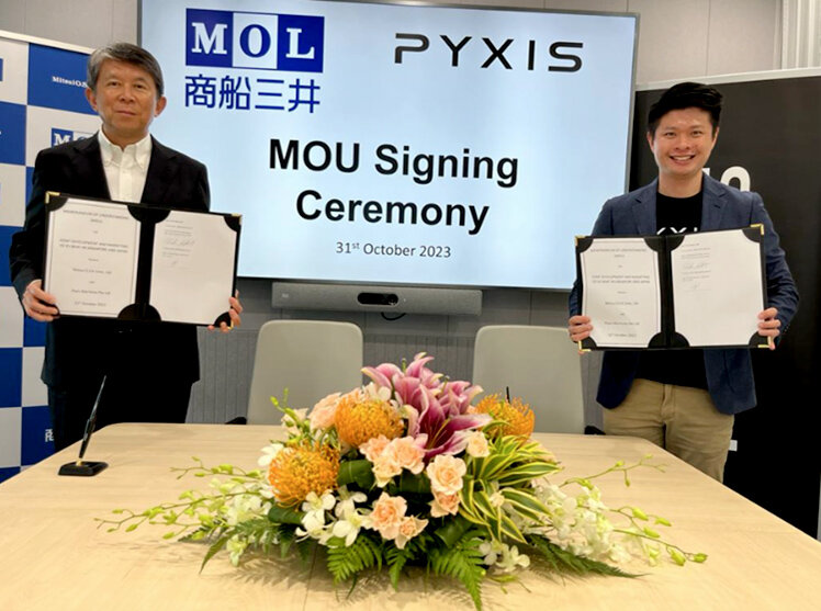 MOL and Pyxis collaborate to expand market of electric vessels