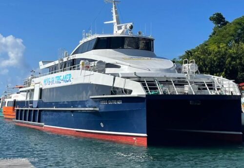 Miss outre mer catamaran ferry newbuilding