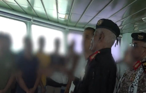 Yemen navy major general reassures Galaxy Leader’s crew after seizure - Video