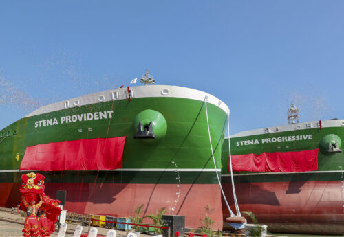 stena proman naming ceremony