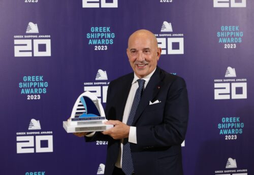 Emanuele Grimaldi shipowner honoured as International Personality of the Year