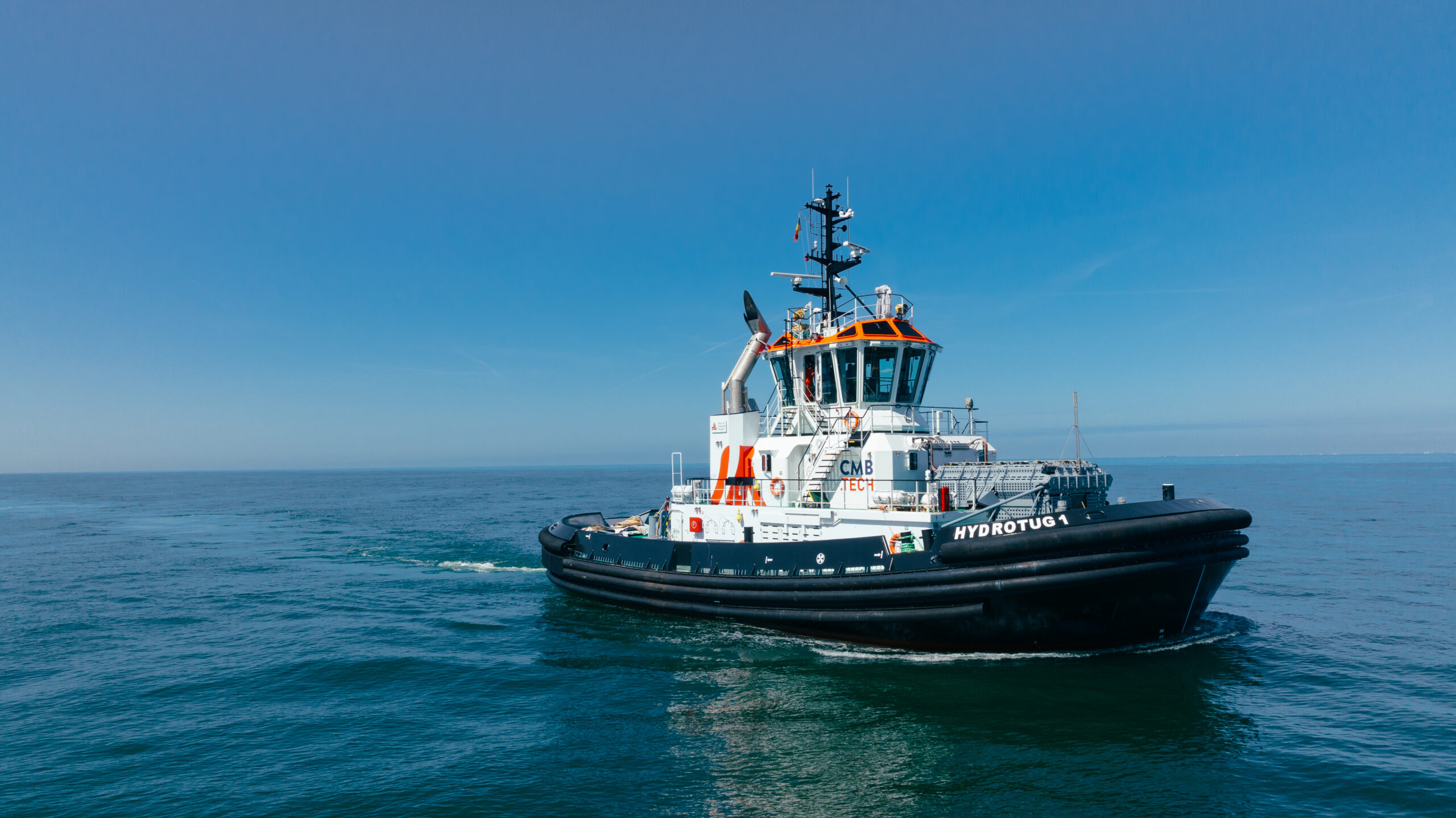 Hydrotug 1 during the sea trial