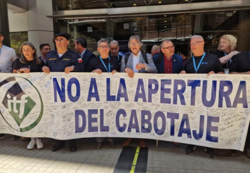 Chilean Seafarers’ Defence of Cabotage Gets Support from Unions