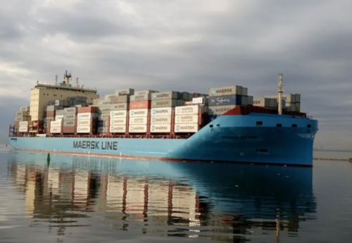 Maersk container vessel