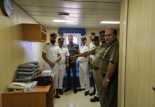 Cocaine Worth $26.4 Million Seized from Bulk Carrier at Paradip Port