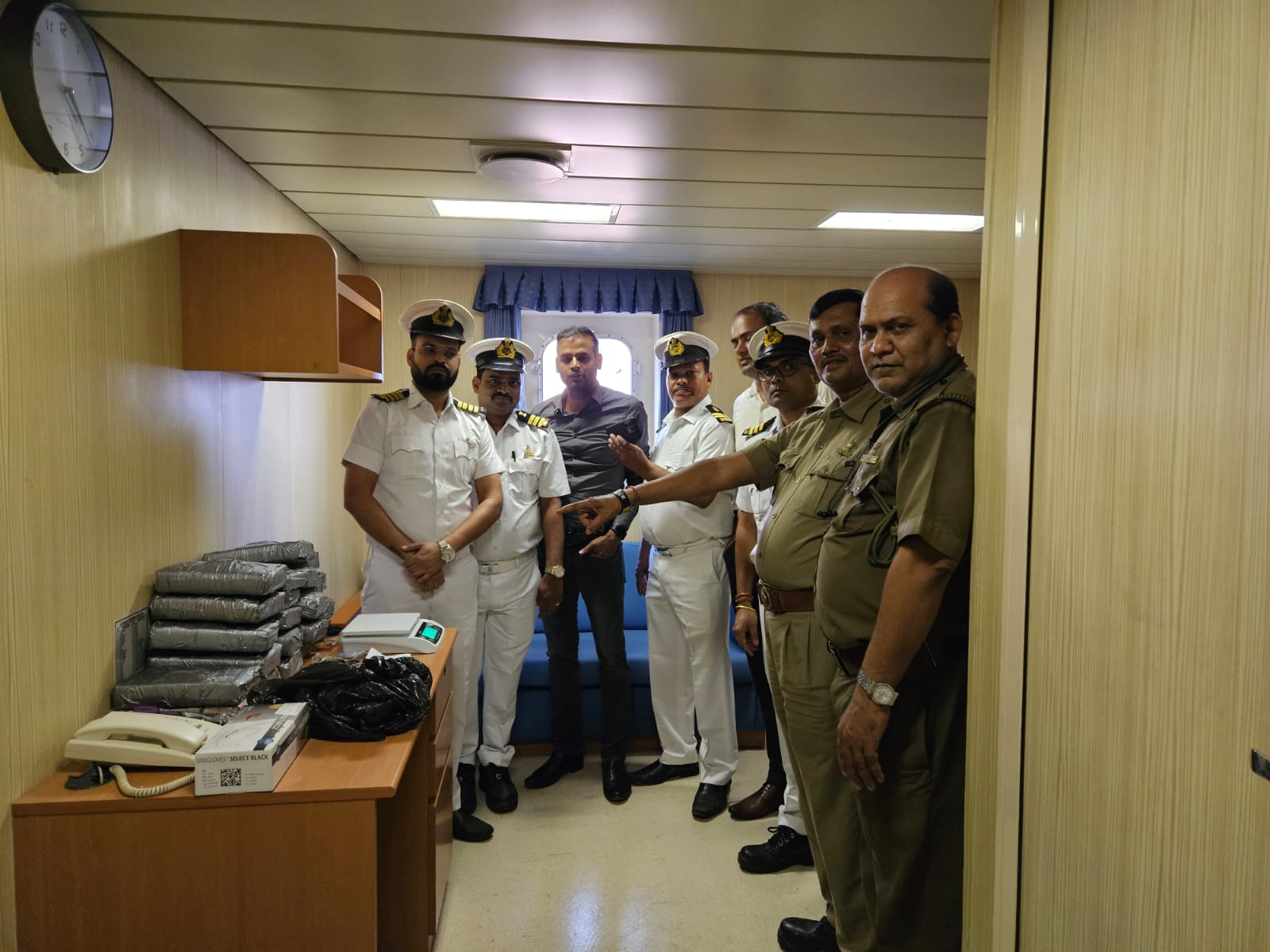 Cocaine Worth $26.4 Million Seized from Bulk Carrier at Paradip Port