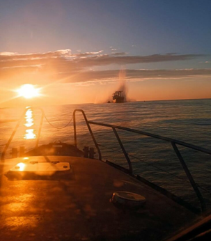 Two seafarers injured as Panama-flagged bulker hits mine in Black Sea