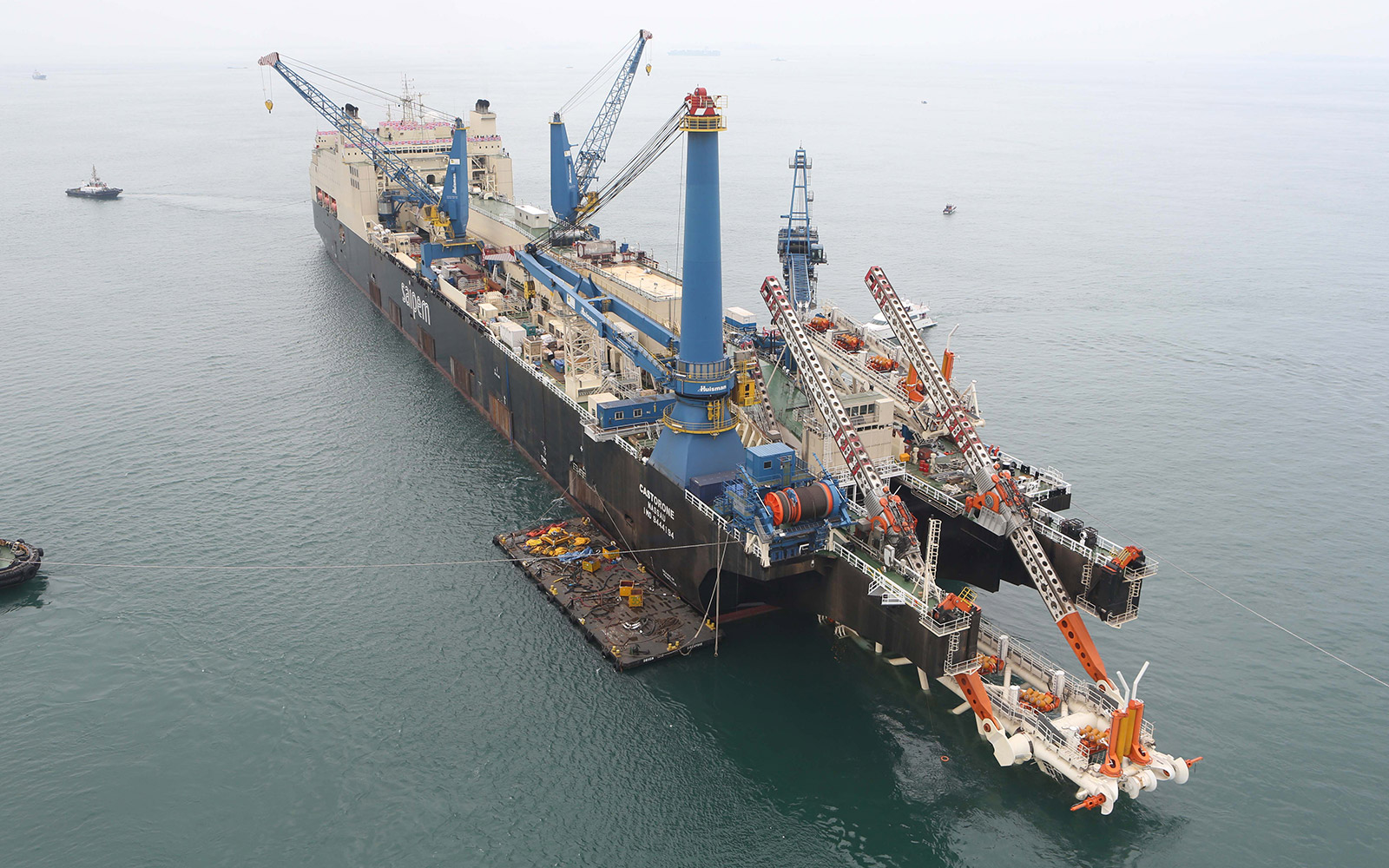 Saipem Confirms Incident on Castorone Pipelayer at Scarborough Gas Project
