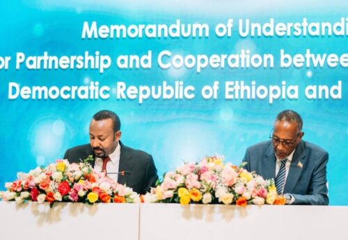 Ethiopia signs ‘historic’ agreement with Somaliland for sea access