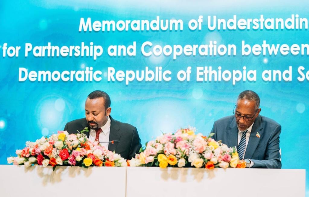 Ethiopia signs ‘historic’ agreement with Somaliland for sea access