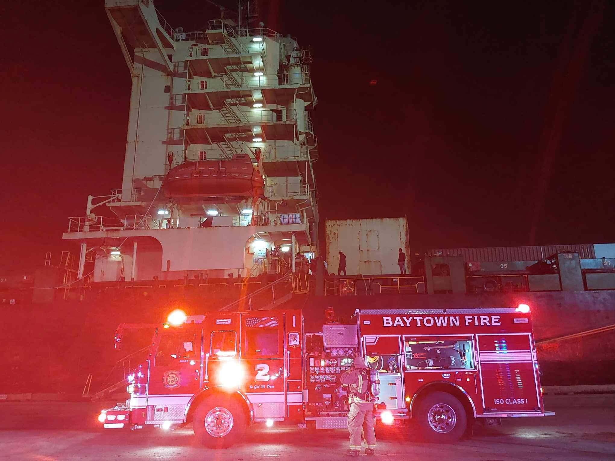 Two Seafarers Died And One Hurt In Containership Fire At Port Houston