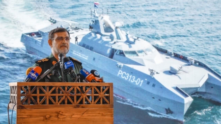 Iran's Revolution Guards adds warship, 100 fast-attack crafts to naval fleet