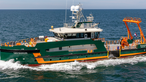 N-Sea seals charters from Geo Plus survey and ROV support vessel