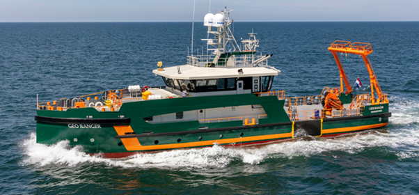 N-Sea seals charters from Geo Plus survey and ROV support vessel