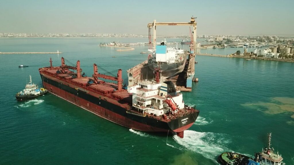 Suez Canal repairing Greek ship Zografia attacked in Red Sea