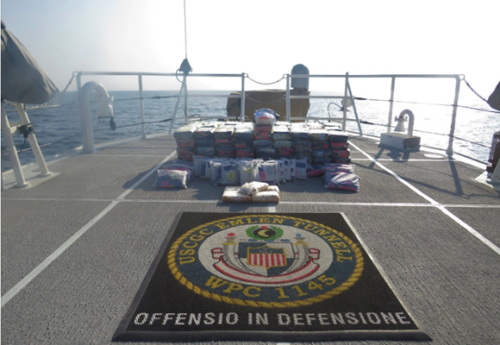 First Drug Ship Interdiction of the Year $11m worth for French-led CTF