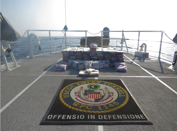 First Drug Ship Interdiction of the Year $11m worth for French-led CTF