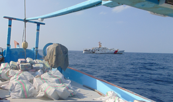 First Drug Ship Interdiction of the Year $11m worth for French-led CTF