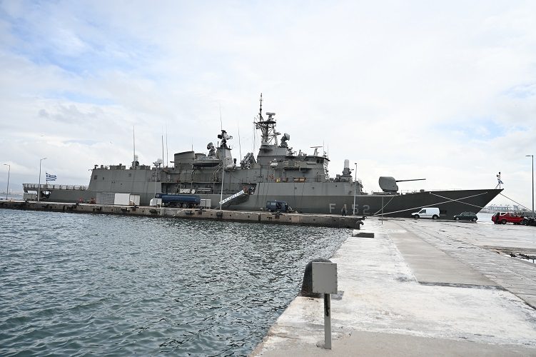 Greece’s frigate departs to join EU Red Sea mission