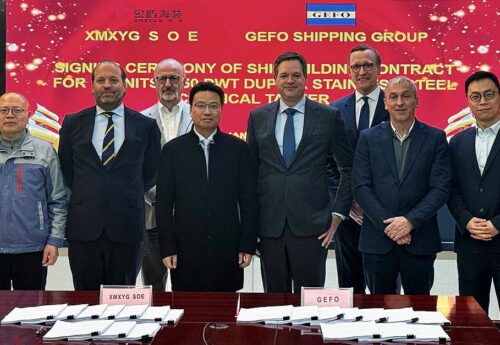 Gefo signs newbuilding contract of 10 x 3850 tankers