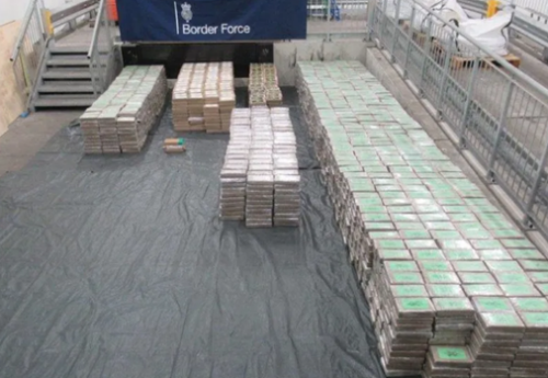 Blockbuster Cocaine Seizure Hits UK Record: 5.7 tonnes