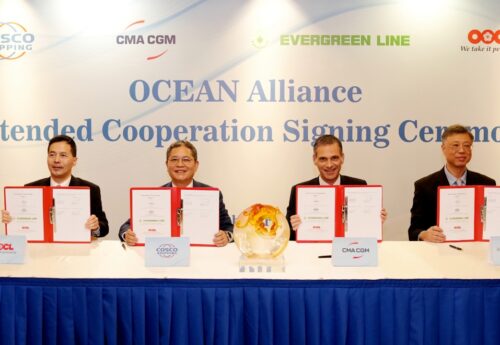 CMA CGM extends 'OCEAN Alliance' with Evergreen, OOCL and COSCO to 2032