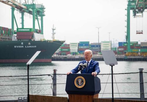 Biden administration launches $3bn clean ports investment program