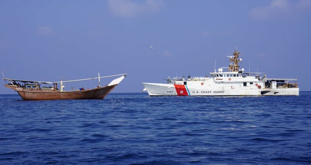 U.S. Coast Guard Intercepts Iranian Weapons Intended for Houthis