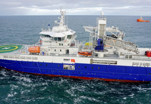 Bibby Marine secured three-year charter extension by TotalEnergies