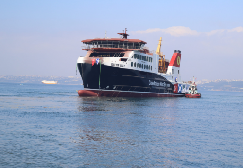 Isle of Islay ship to serve Scottish Islands Launched by Cemre