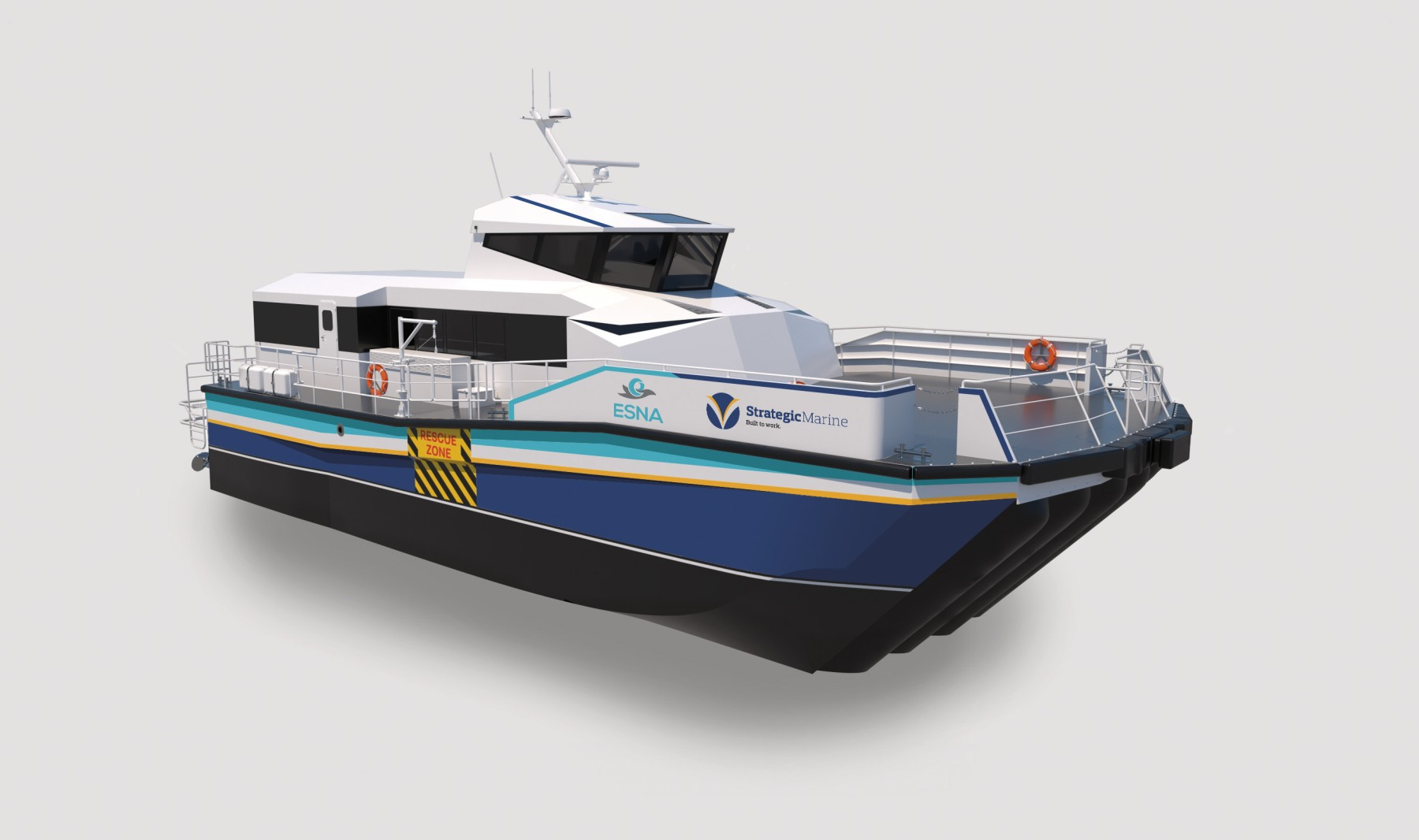 ESNA, Strategic Marine develop surface effect ship CTV for offshore ...