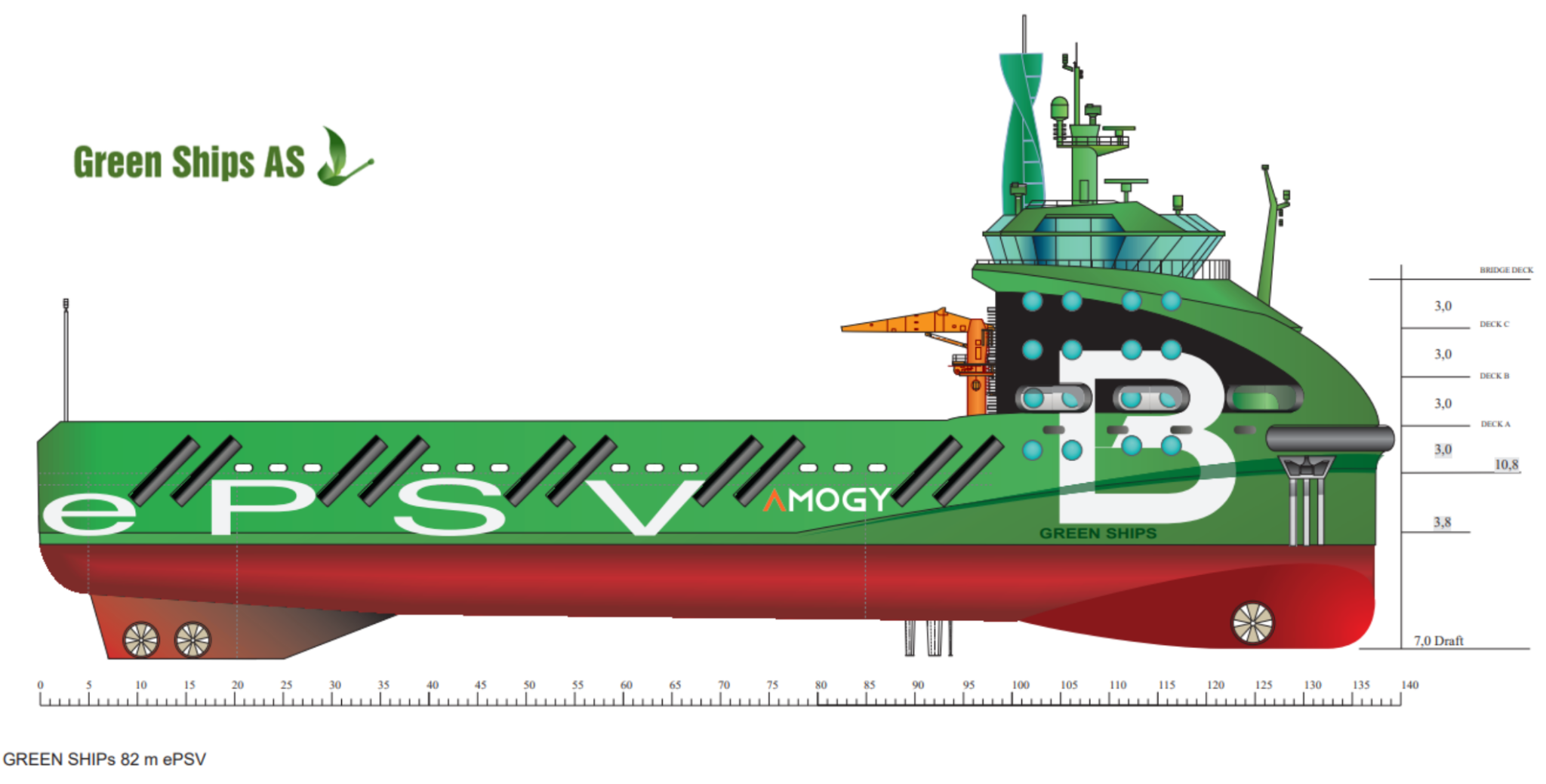 Green Ships Invest to design ePSVs Using Amogy’s Ammonia technology ...