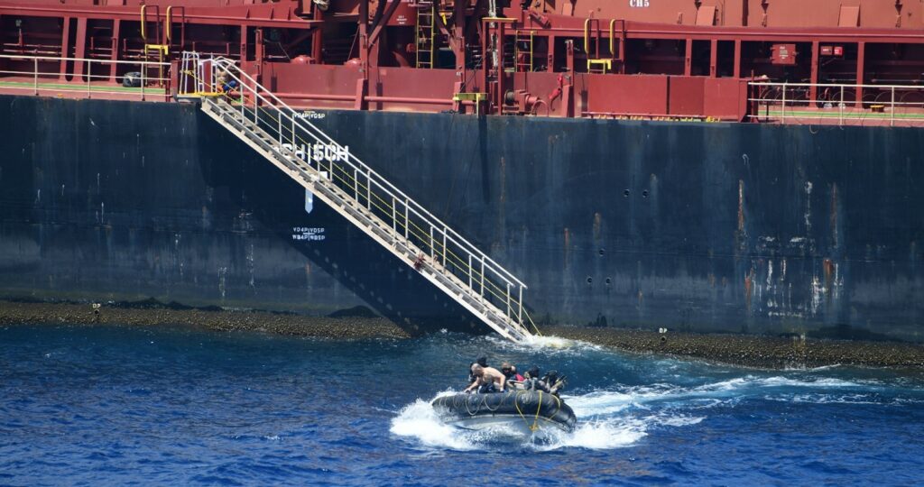 Cornered 35 pirates surrender after Indian Navy frees hijacked ship Ruen