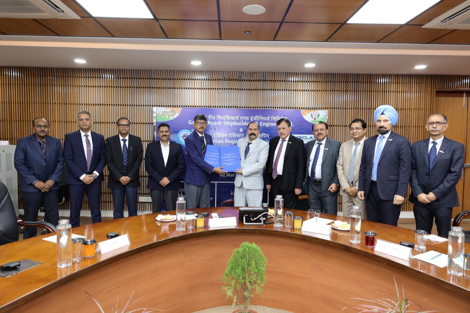 GRSE inks autonomous and green energy vessel deal with IRS