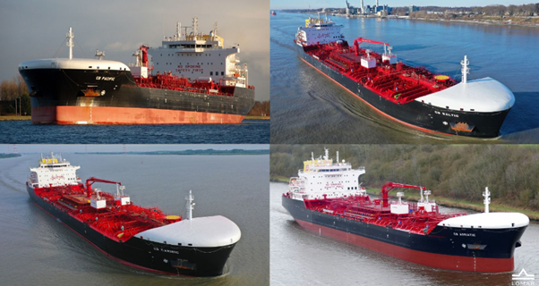 Lomar confirms long-term charters for chemical tankers quartet