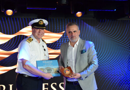 Port of Piraeus welcoming event for the new cruise ship Sun Princess