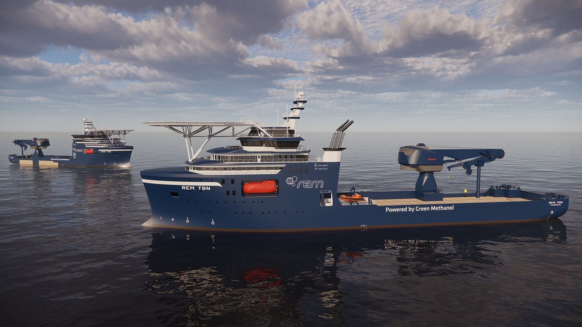 ‘Looks into the future’: Rem Offshore with methanol dual-fuel ESCV order