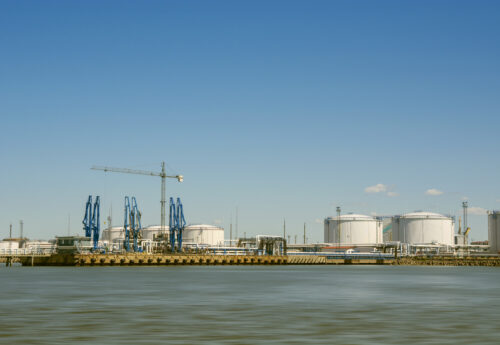 Commercial sea port storage facilities ,oil and ammonia loading and discharging terminal