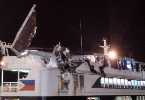 Collision of Pax Vessel, Barge in Isla Verde, 1 hurt