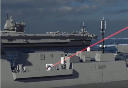 Powerful laser weapon on Royal Navy warship by 2027